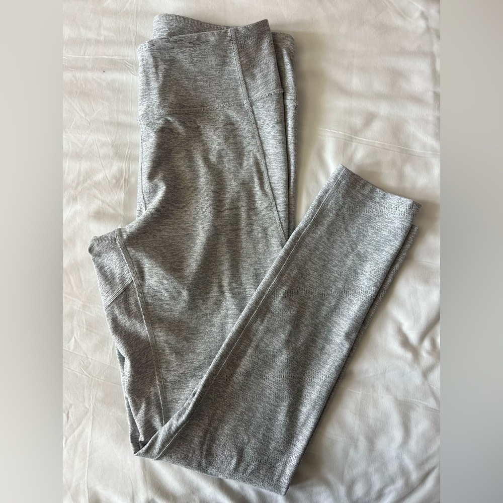Outdoor Voices Gray Leggings Soft Stretchy Full-Length